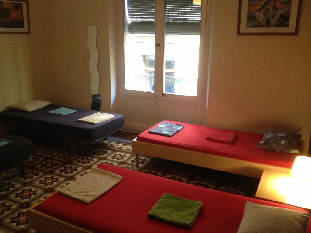 ברצלונה Blue Hostel חדר תמונה